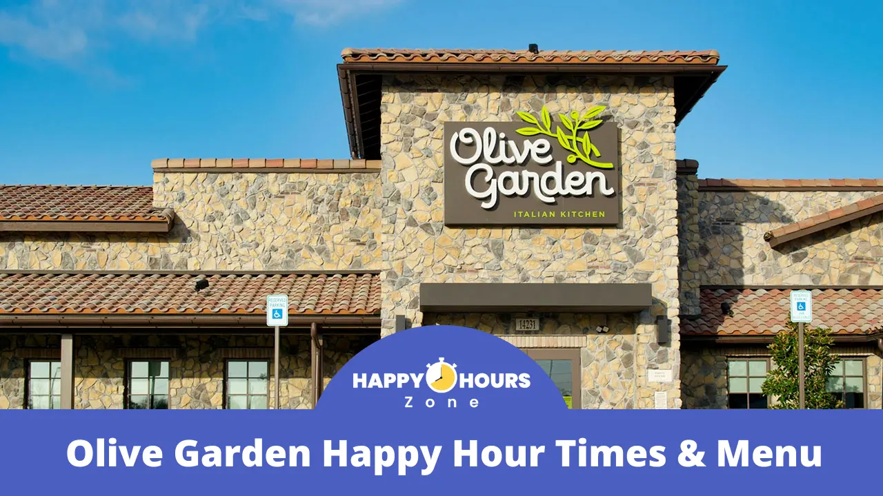Olive Garden Happy Hour Times & Menu 2024