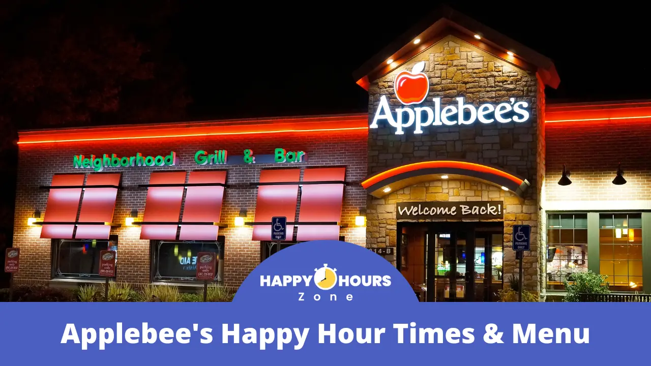 Applebee's Happy Hour Times & Menu