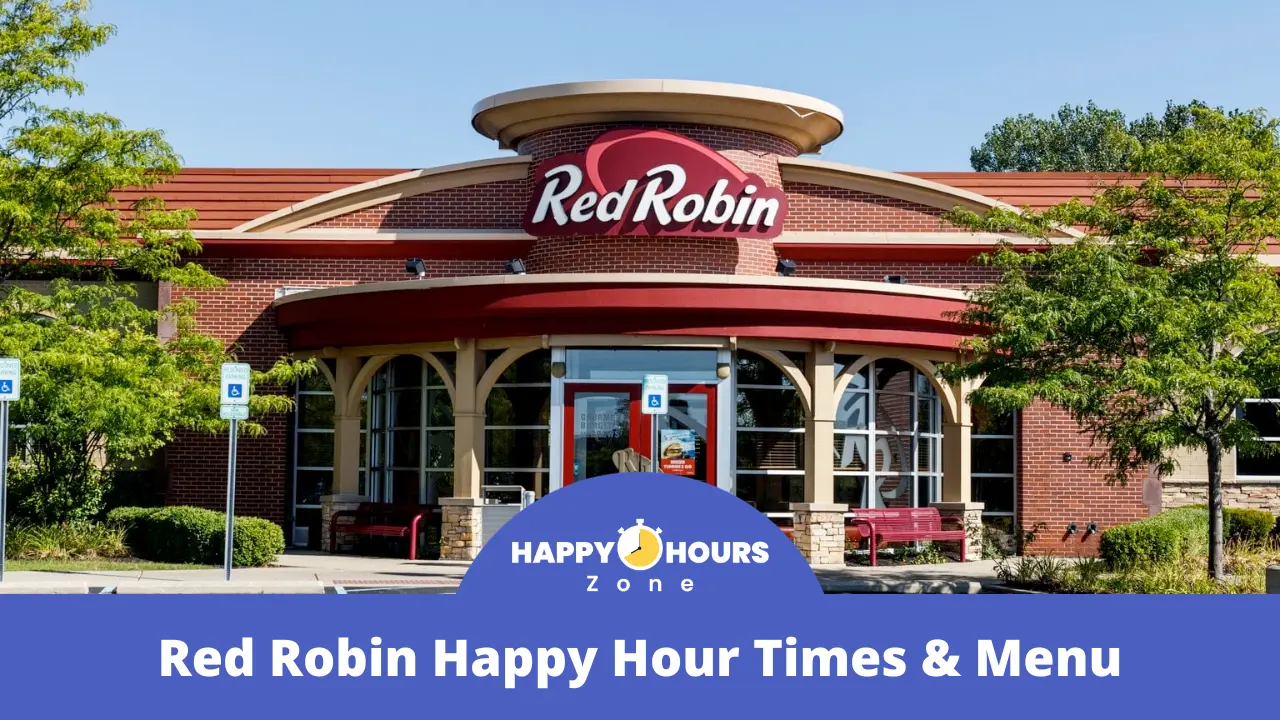 Red Robin Happy Hour Times & Menu 2024