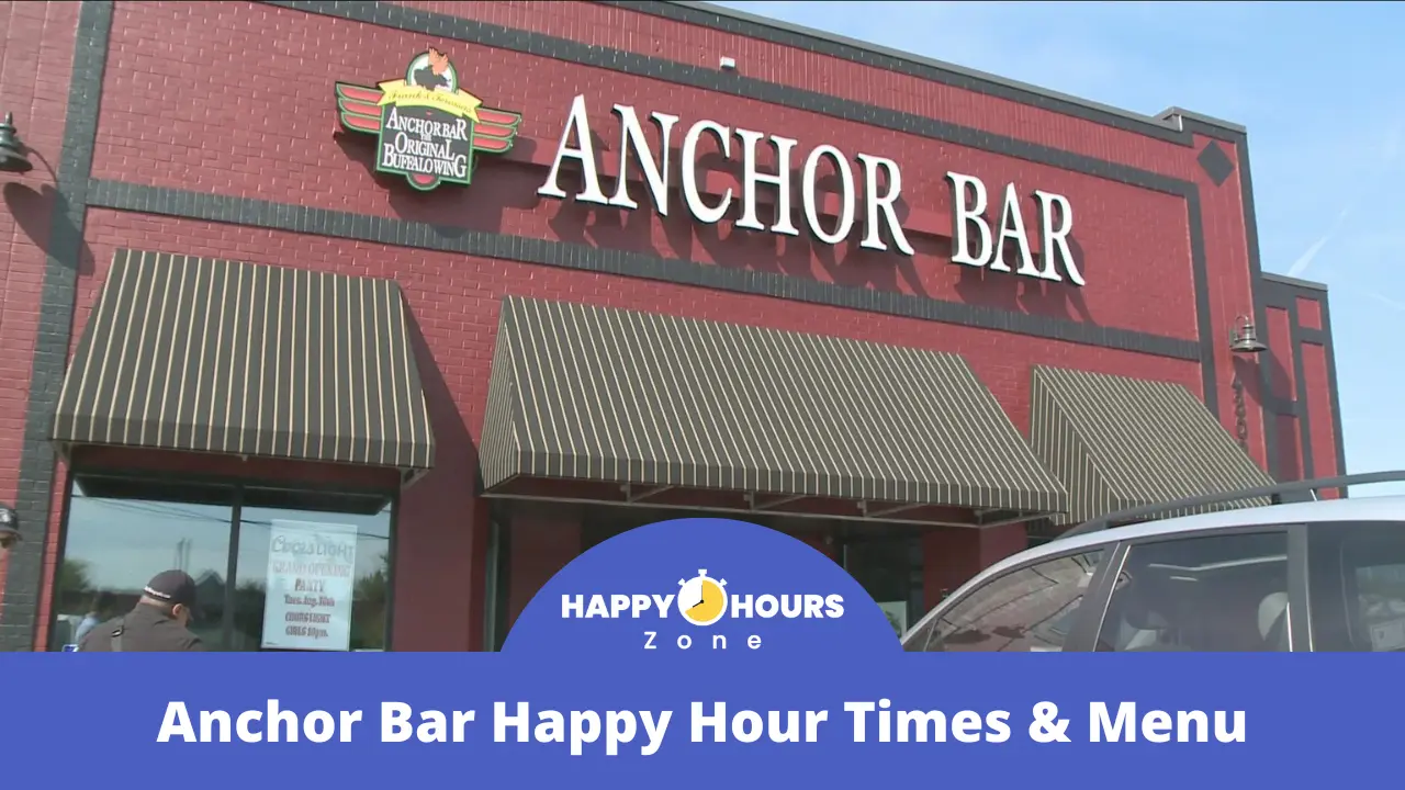 Anchor Bar Happy Hour Times & Menu