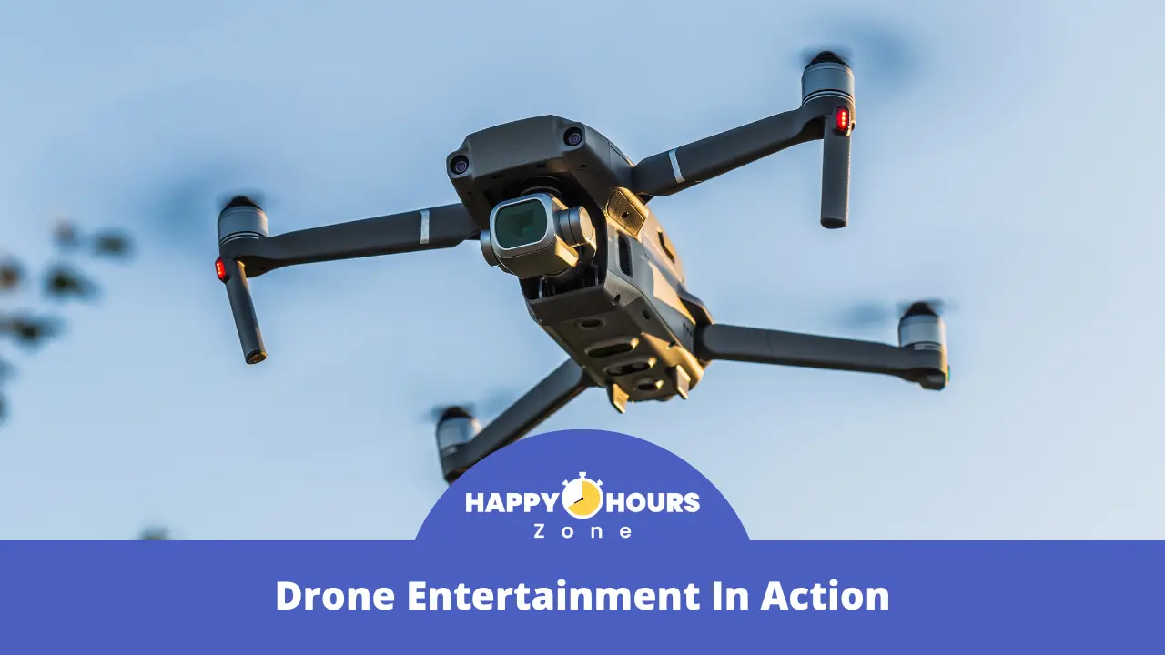 Drone Entertainment In Action